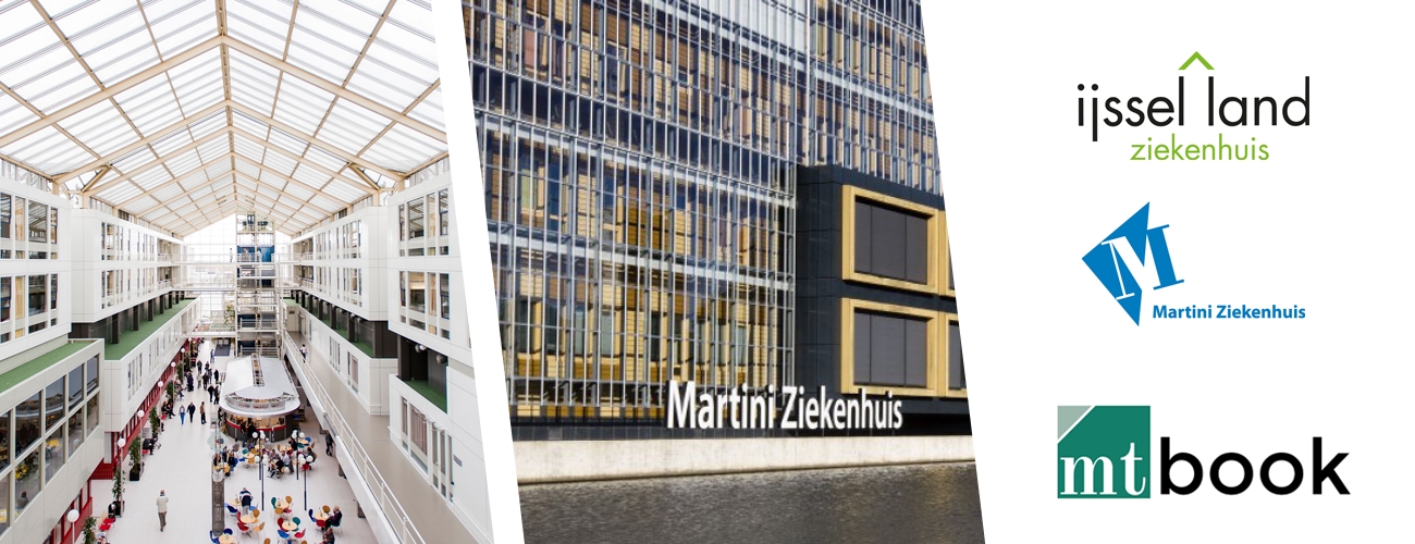 Martini Ziekenhuis en IJsselland Ziekenhuis kiezen voor MTbook