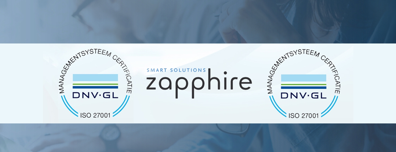 ZAPPHIRE – MTBOOK OPNIEUW ISO27001 EN NEN7510 GECERTIFICEERD